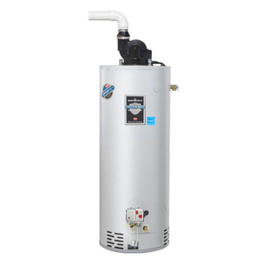 48 Gallon Power Vent Hi-Altitude Residential Natural Gas Water Heater -  65000 BTU